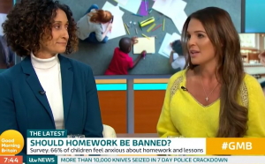 Danielle on GMB debate