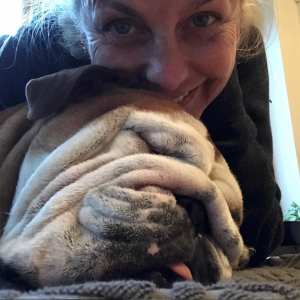 Ulrika Jonsson dog