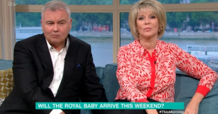 Eamonn Holmes and Ruth Langsford on This Morning