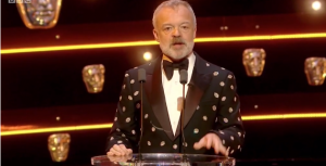 Graham Norton hosting the BAFTAs