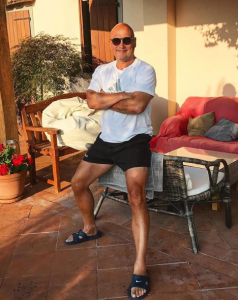 Gregg Wallace on holiday