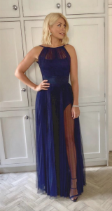 Holly Willoughby red carpet dress