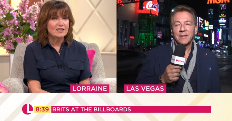 Lorraine Kelly and Ross King