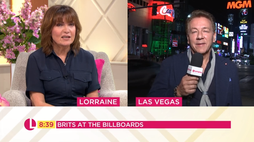 Lorraine Kelly and Ross King