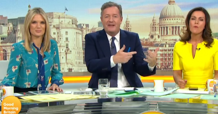 Charlotte Hawkins, Piers Morgan and Susanna Reid on GMB