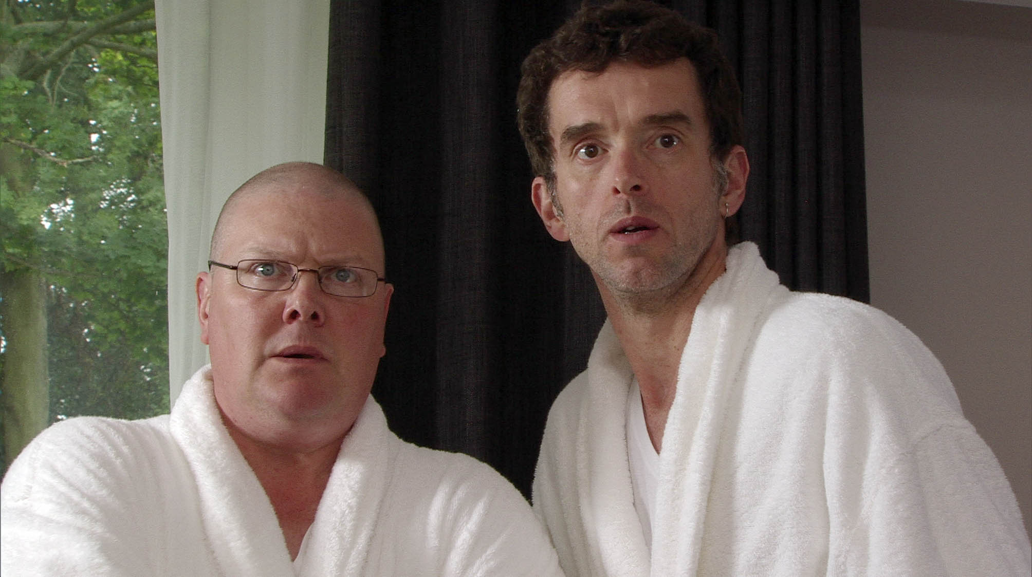 Paddy and Marlon in Emmerdale 