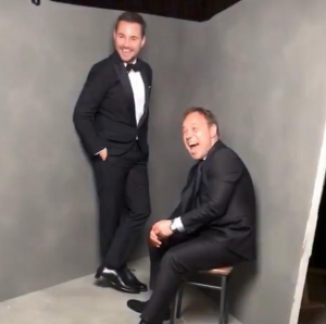 Line of Duty backstage at Baftas