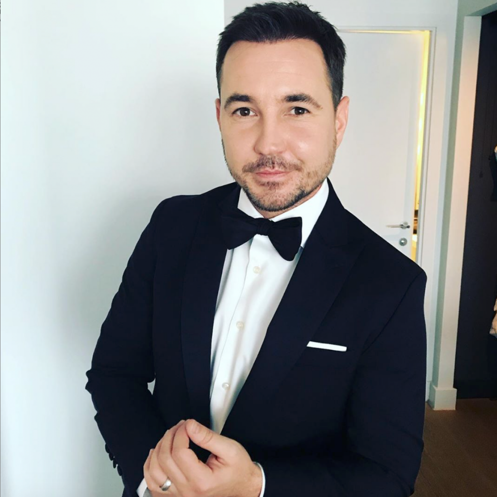 Bow tie suited Steve Arnott