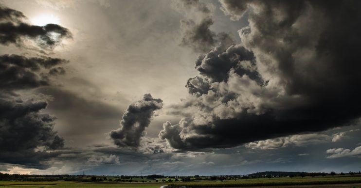 Thundery weather