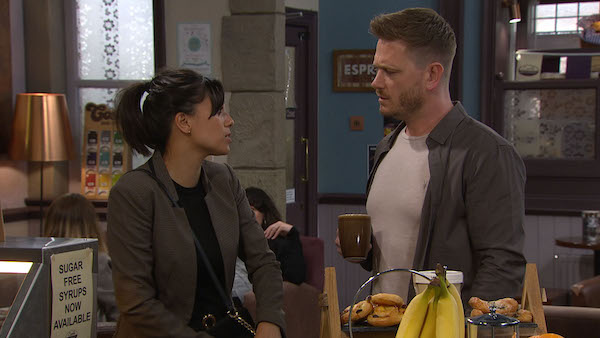 David and Priya in Emmerdale 