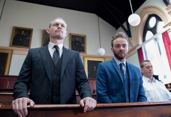 David and Nick take to the stand in Coronation Street 
