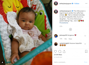 Rose Banjo, daughter of Ashley (Credit: Instagram)