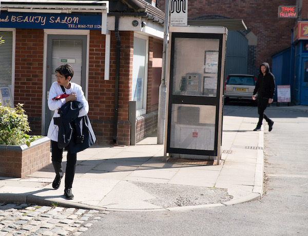 Geoff and Yasmeen in Coronation Street 