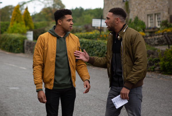 Ellis and Billy in Emmerdale 