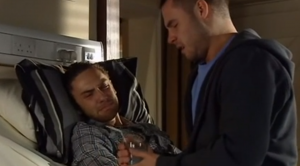 Emmerdale deaths: Aaron helps Jackson to die Credit: ITV/YouTube