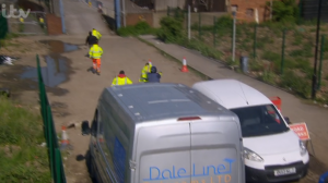 Emmerdale armed police Credit: ITV