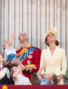 Louis Trooping the Colour