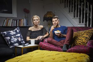 Celeb Gogglebox Rachel Riley and Pasha