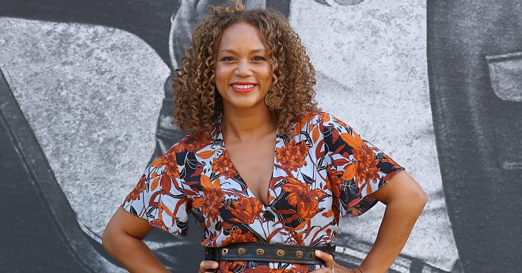**USE CHILD PIXELATED IMAGES IF YOUR TERRITORY REQUIRES IT** Star arrivals of the 'Yardi' UK premiere held at BFI Southbank in London, UK. Pictured: Angela Griffin Ref: SPL5017767 220818 NON-EXCLUSIVE Picture by: Brett D. Cove / SplashNews.com Splash News and Pictures Los Angeles: 310-821-2666 New York: 212-619-2666 London: 0207 644 7656 Milan: 02 4399 8577 photodesk@splashnews.com World Rights