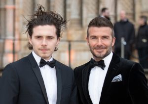 Brooklyn is the eldest son of David and wife Victoria (Credit: SplashNews.com)