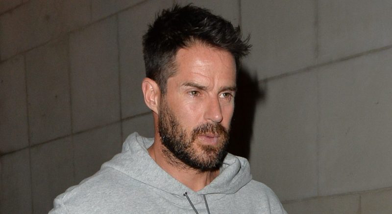 Jamie Redknapp looking serious