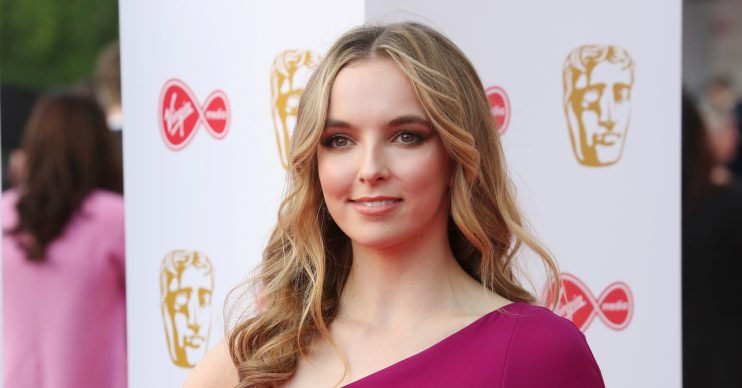 Killing Eve's Jodie Comer in the BAFTA red carpet