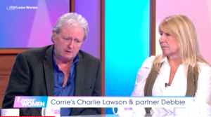 Charlie and partner Debbie