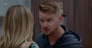 Sarah Platt Gary Windass slap Coronation Street