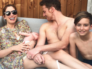 Stacey Solomon Joe Swash and family