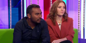 Amol Rajan and Angela Scanlon