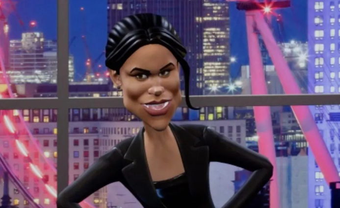 Meghan Markle spoof