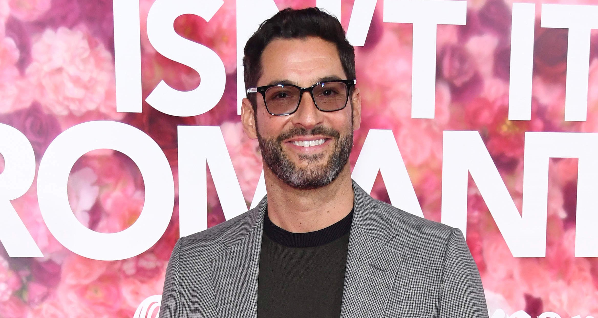 Tom Ellis on the red carpet