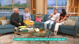 chris quinten this morning Credit: ITV