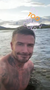 David in the lake