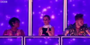 Geri on the show