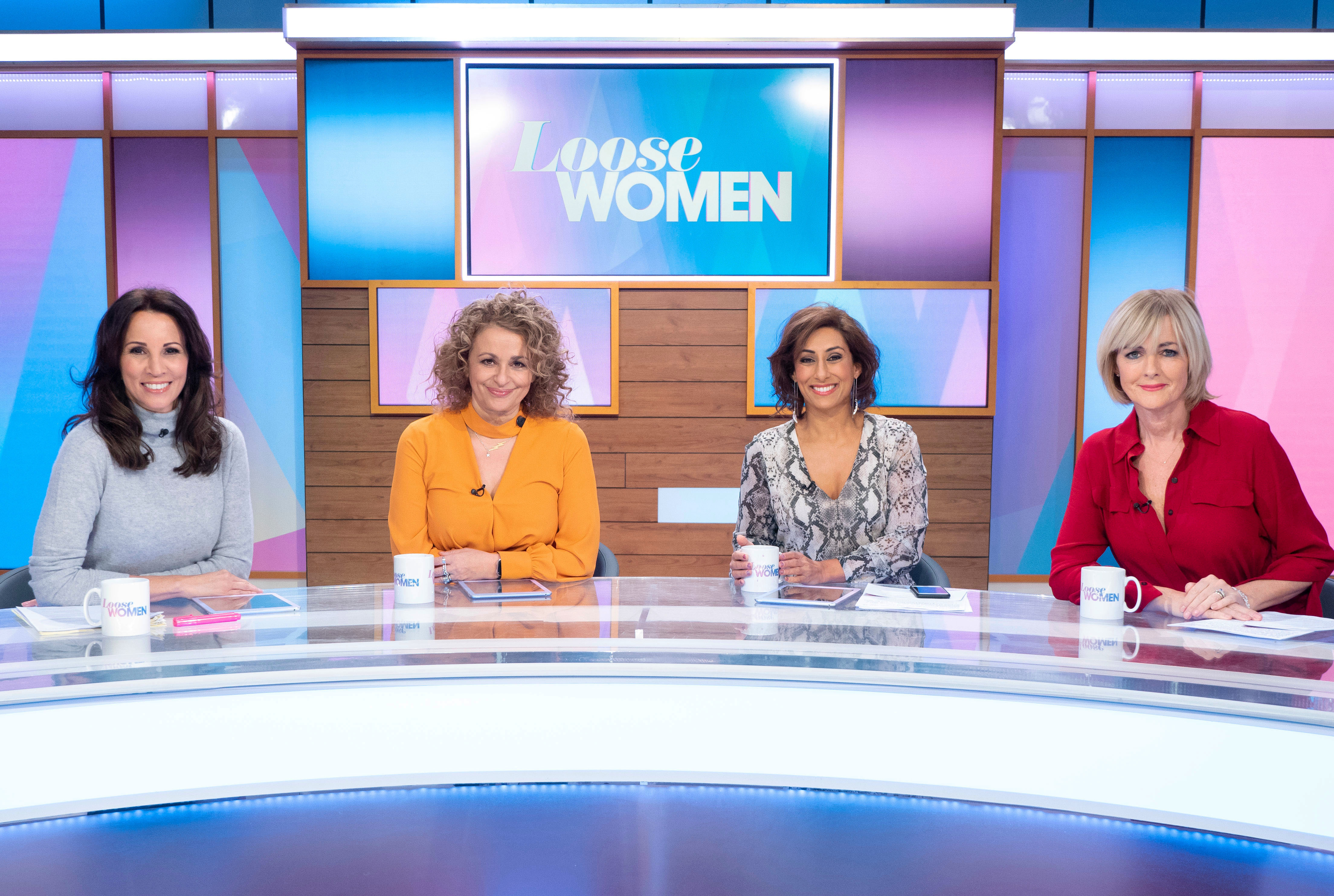 Saira Khan and her Loose WOmen co-stars
