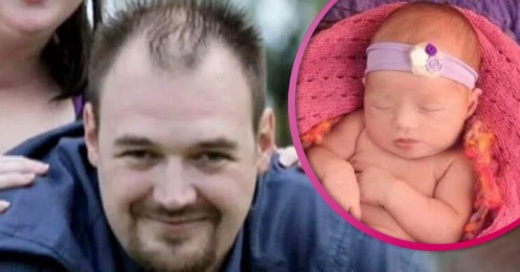 Arron Colin Martin and baby Isabella