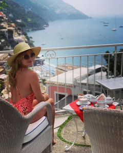 Tina in Italy