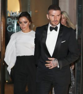 David and Victoria Beckham leaving the Portrait Gala at the National Portrait Gallery, London Pictured: Victoria Beckham,David Beckham Ref: SPL5071919 130319 NON-EXCLUSIVE Picture by: SplashNews.com Splash News and Pictures Los Angeles: 310-821-2666 New York: 212-619-2666 London: 0207 644 7656 Milan: 02 4399 8577 photodesk@splashnews.com World Rights