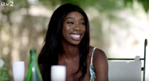 Yewande on Love Island