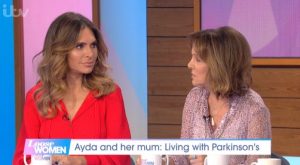 Ayda Field and mum Loose Women 