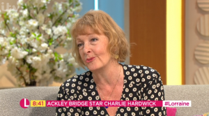 Emmerdale and Ackley Bridge star Charlie Hardick Lorraine Credit: ITV