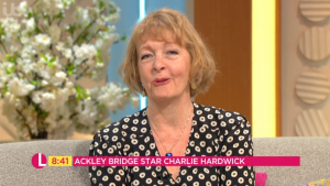 Emmerdale and Ackley Bridge star Charlie Hardick Lorraine Credit: ITV