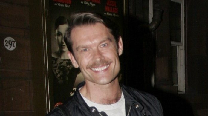 John Partridge Seen Leaving The Kings Theatre In Glasgow