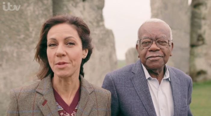 Julia Bradbury and Trevor McDonald