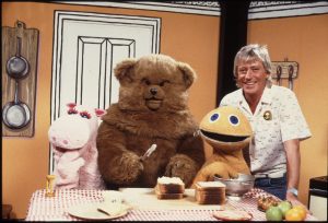 Rainbow - George, Bungle and Zippy and Geoffrey Hayes - Shutterstock