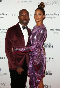 Azuka Ononye and Alesha Dixon