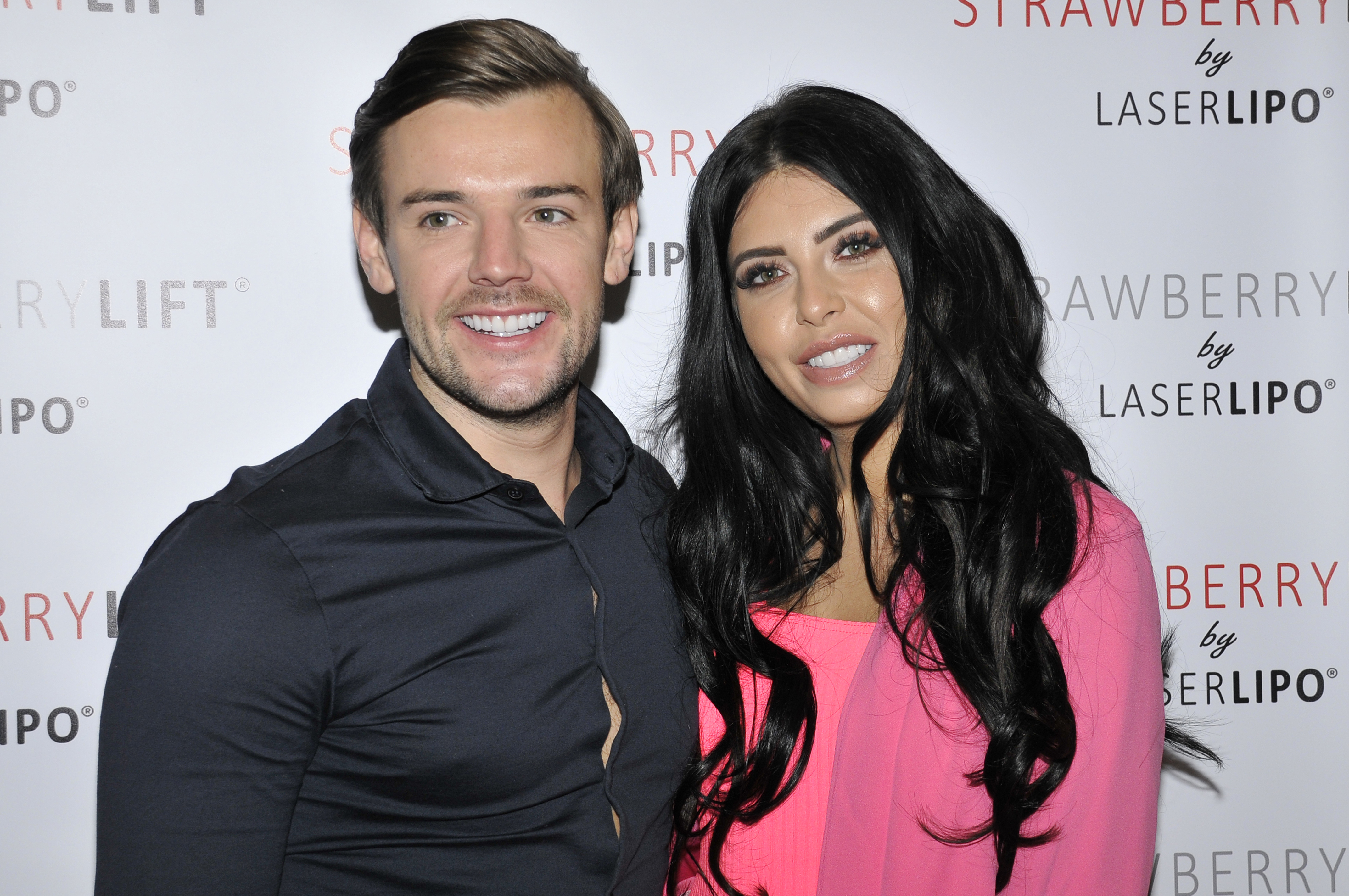 Reality TV Stars visit Professional Beauty London, ExCel London, Royal Victoria Dock, 1 Western Gateway, London. Pictured: Cara de la Hoyde and Nathan Massey Ref: SPL5067206 240219 NON-EXCLUSIVE Picture by: Sue Andrews / SplashNews.com Splash News and Pictures Los Angeles: 310-821-2666 New York: 212-619-2666 London: 0207 644 7656 Milan: 02 4399 8577 photodesk@splashnews.com World Rights