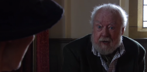 Freddie Jones Emmerdale Sandy Thomas 