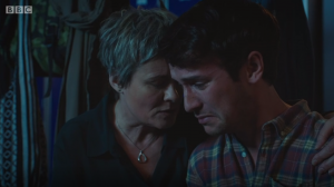 Serena and Cam were devastated by the news of Bernie's death 